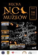 Plakat Kęckiej Nocy Muzeów