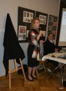 Dr Marta Tylza Janosz w trakcie prelekcji